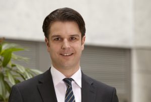 Daniel Pfaller, Geschäftsführer der Süd-West-Park Management GmbH