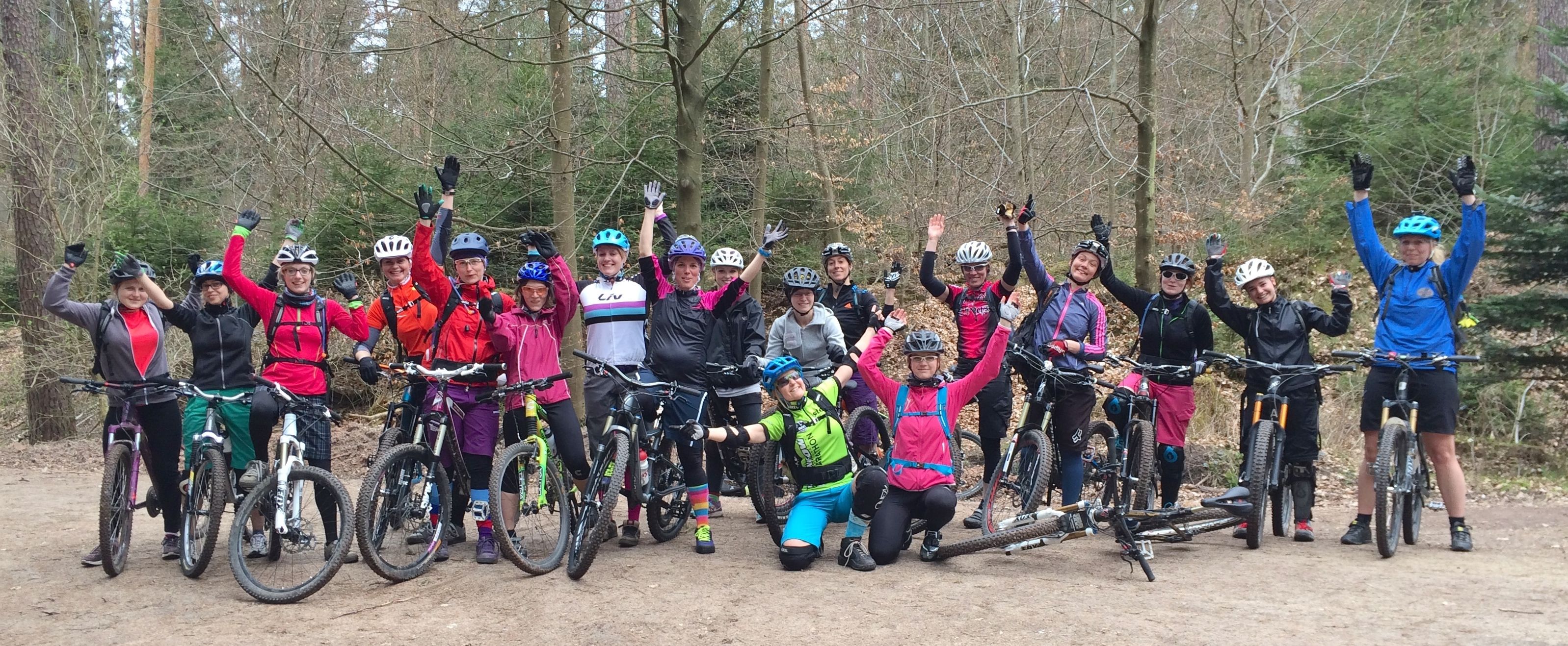 Frauenausfahrten auf dem Mountainbike in der Metropolregion Nürnberg
