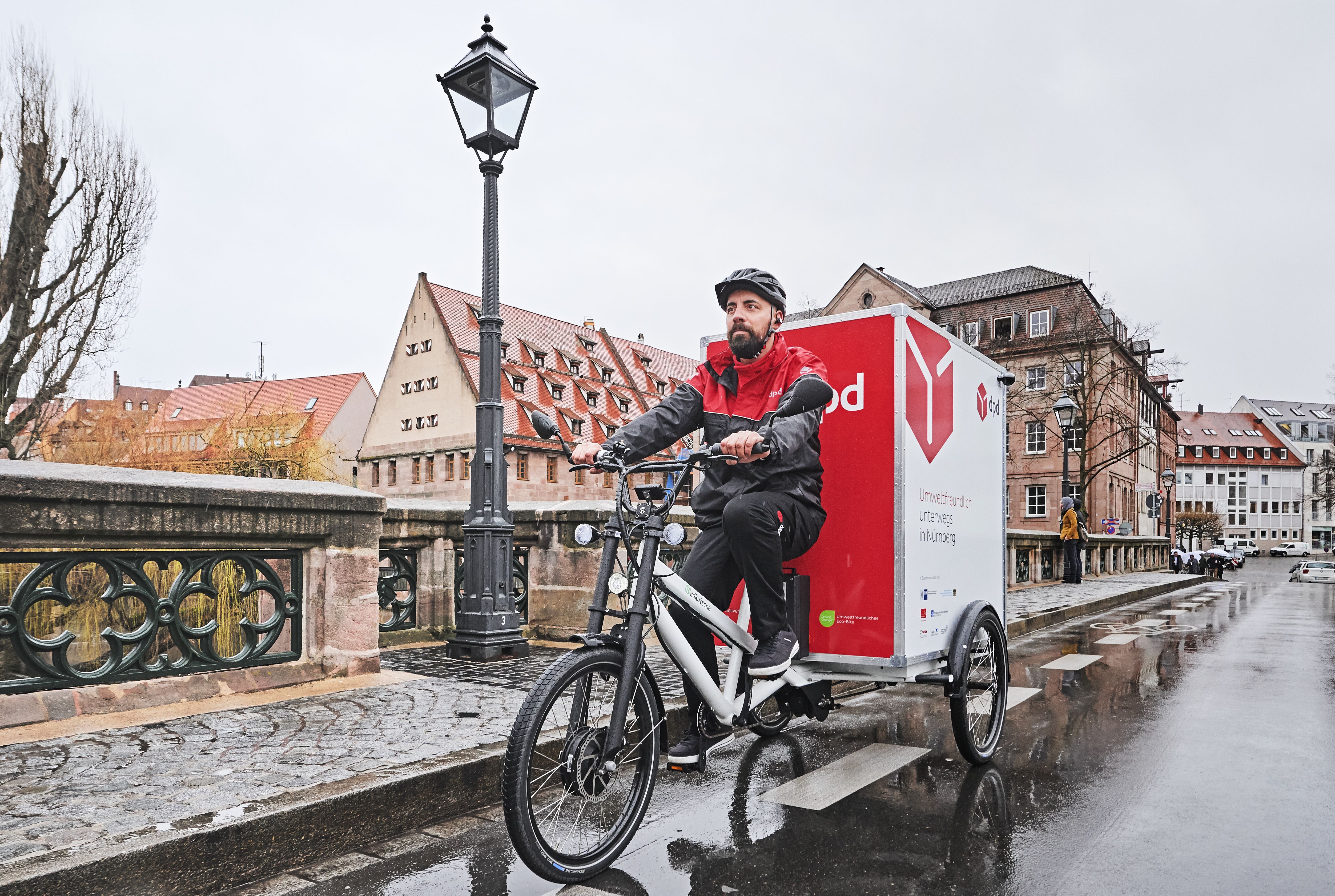 Citylogistik-Projekt_Lasten-E-Bike in Nürnberg