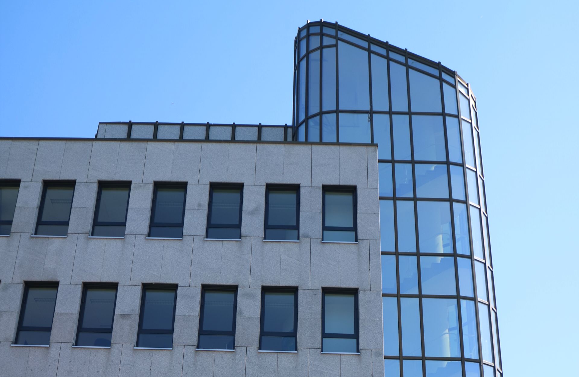 Fassade des Gebäudes NFFX in der Fürther Straße
