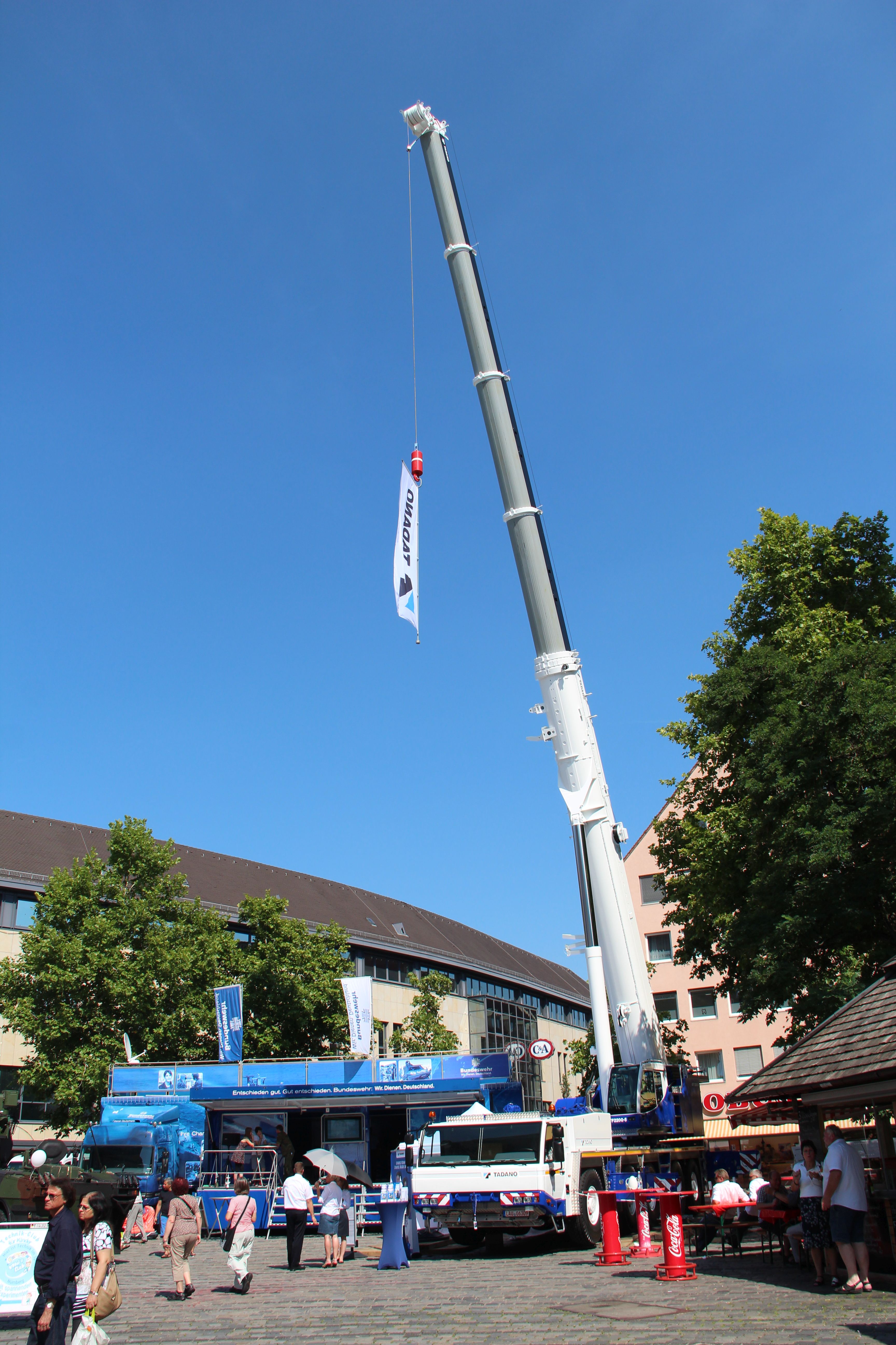 Strahlendes Wetter bei der VDI-Technikmeile