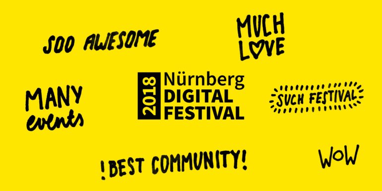 So geht Wachstum: 12.000 Besucherinnen und Besucher beim Nürnberg Digital Festival 2018