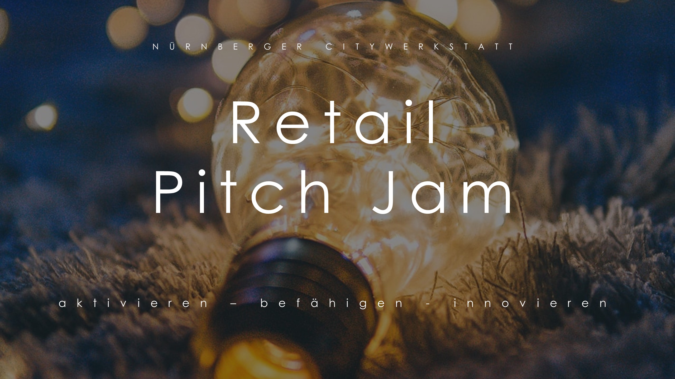 Retail Pitch Jam – digitale Lösungen für den lokalen Einzelhandel